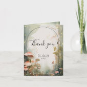 Carte De Remerciements Fairy Tale Woodland Fairycore Romance (Devant)