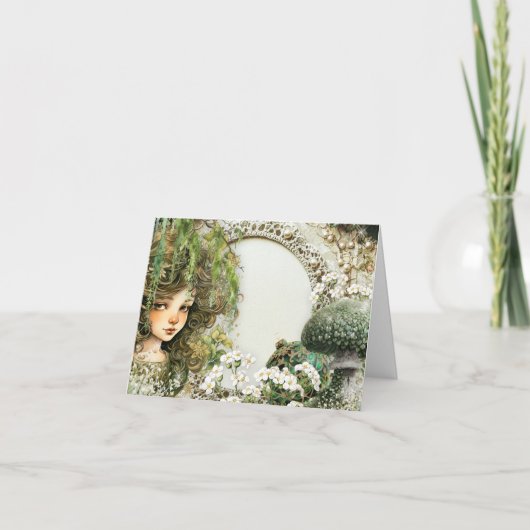 Carte de remerciements Fairyland enchanté (Devant)