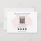 Carte De Remerciements Fait Notre Jour Modifiable Code de réduction pour  (Dos)