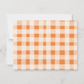 Carte De Remerciements Fall In Love Pumpkin Stroller Floral Baby Shower (Dos)