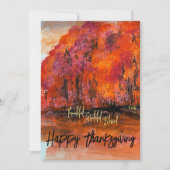Carte De Remerciements Fall Splendor Note Card (Devant)