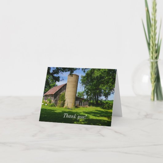 Carte de remerciements familial (Devant)