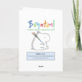 Carte De Remerciements FANGS A BEAUCOUP Boynton (Dos)