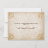 Carte De Remerciements Fantaisie de joueur de dragon (Dos)