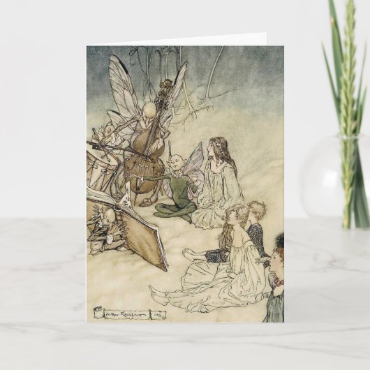 Carte De Remerciements Faries (Devant)