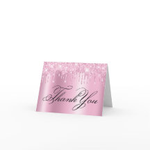 Faux Sparkly Clair Parties scintillant Rose Driver