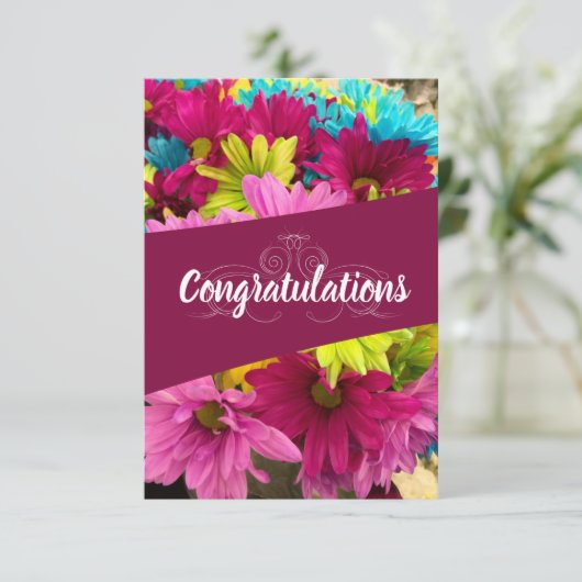 Carte De Remerciements Félicitations (Debout devant)