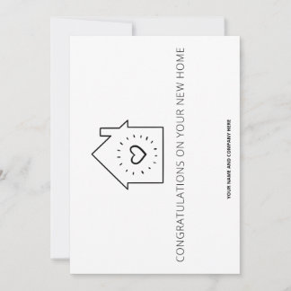 Carte De Remerciements Félicitations Pour Votre Nouvelle Maison : REALTOR