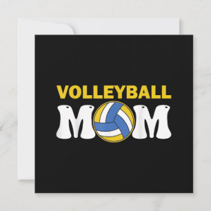 Carte De Remerciements Femmes Volleyball Maman Chemise Jeu Jour Joueur am