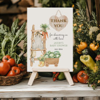 Ferme cultivée localement Baby shower rustique Mer