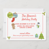 Carte De Remerciements Fête (Devant)