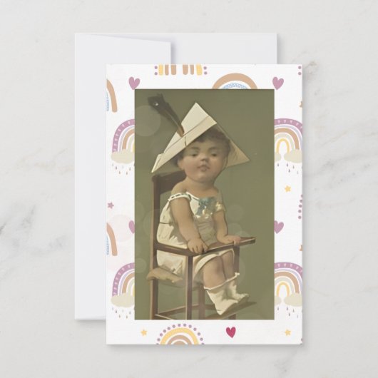 Carte De Remerciements Fête (Devant)
