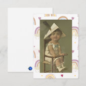 Carte De Remerciements Fête (Devant / Derrière)