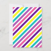 Carte De Remerciements Fête d'anniversaire de gymnastique (Dos)