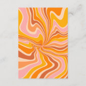 Carte De Remerciements Fête d'anniversaire de la fille rose Super (Dos)