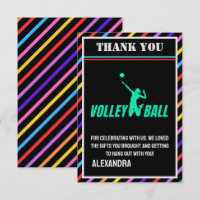 Fête d'anniversaire de volley-ball, joueuse de vol