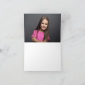 Carte De Remerciements Fête d'anniversaire moderne au bowling (Intérieur)