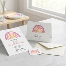 Fête d'anniversaire pastel arc-en-ciel paillettes