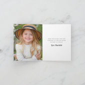 Carte De Remerciements Fête d'anniversaire pour enfants avec glaces Popsi (Intérieur)