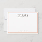 Carte De Remerciements Fête d'anniversaire super Boho Floral (Devant)