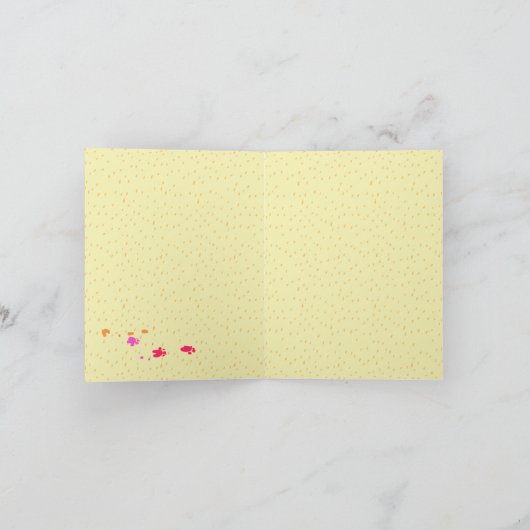 Carte De Remerciements Fête d'anniversaire thème artistique amusant avec (Intérieur)