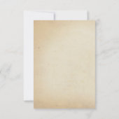 Carte De Remerciements Fête d'anniversaire Wild West Cowboy (Dos)