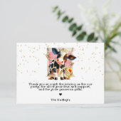 Carte De Remerciements Fête de la Vache Sainte (Debout devant)