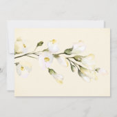 Carte De Remerciements *~* Fête de mariage aquarelle rose de plage Rouge (Dos)