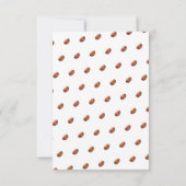 Carte De Remerciements Fête de Mariage avec Martini Espresso Aquarelle (Dos)