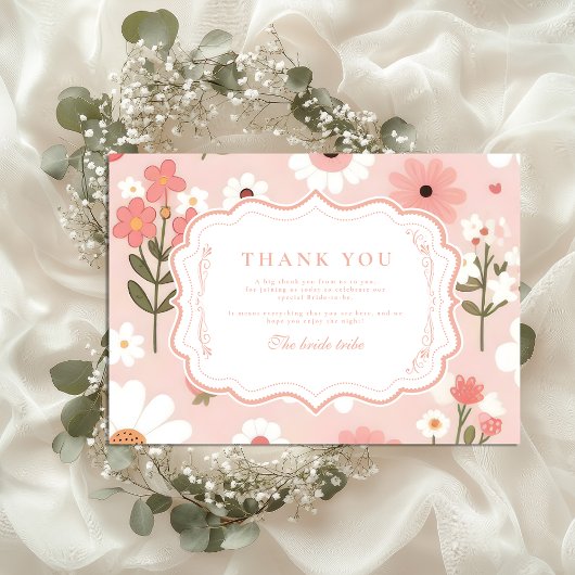 Carte De Remerciements Fête de mariage Berry Sweet Love