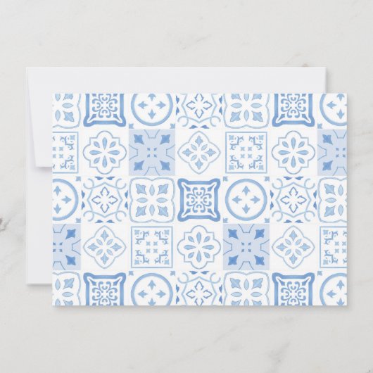 Carte De Remerciements Fête de mariage méditerranéenne avec des citrons g (Dos)