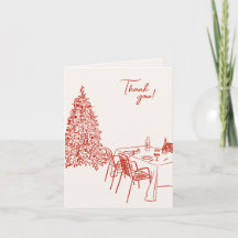 Fête de Noël en rouge