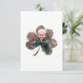 Carte De Remerciements fête de st.patrick (Debout devant)