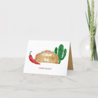 Fête de tacos personnalisée pour bébé ou douche de