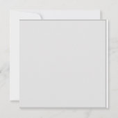 Carte De Remerciements Fête de vacances abondante : Fête d'automne (Dos)