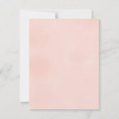 Carte de remerciements Fête des mariées (Dos)