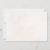 Carte De Remerciements Fête des mariées de champagne Brunch et Bubbly Pho (Dos)