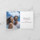 Carte De Remerciements Fête des mères de Cherry Blossom (Intérieur)