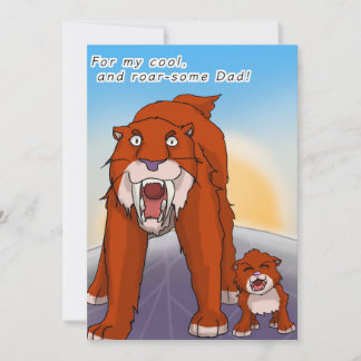 Carte De Remerciements Fête des pères pour bébés givre