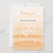 Carte De Remerciements Fête d'été moderne en rose (Devant)