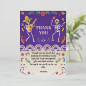 Carte De Remerciements Fête mexicaine Cinco de Mayo (Debout devant)