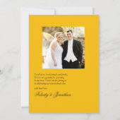 Carte De Remerciements Fête Tacos et Tequila (Dos)