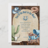 Carte De Remerciements Fête Wild West (Devant)