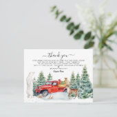 Carte De Remerciements Fêtes de Noël | Remerciements à nos entreprises cl (Debout devant)