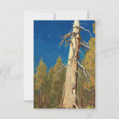 Carte De Remerciements Feuille tombée par Maynard Dixon (Devant)