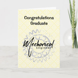 Carte De Remerciements Fiche de graduation de l'élève mécanicien
