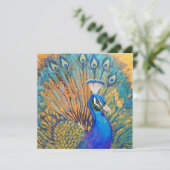 Carte De Remerciements Fier comme paon (Debout devant)