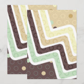 Carte De Remerciements Figures géométriques 1 (Devant / Derrière)