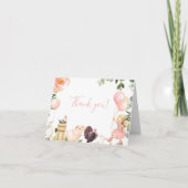 Carte de remerciements fille (Devant)