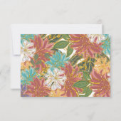 Carte De Remerciements Fille anniversaire avec coccinelle aquarelle magiq (Dos)